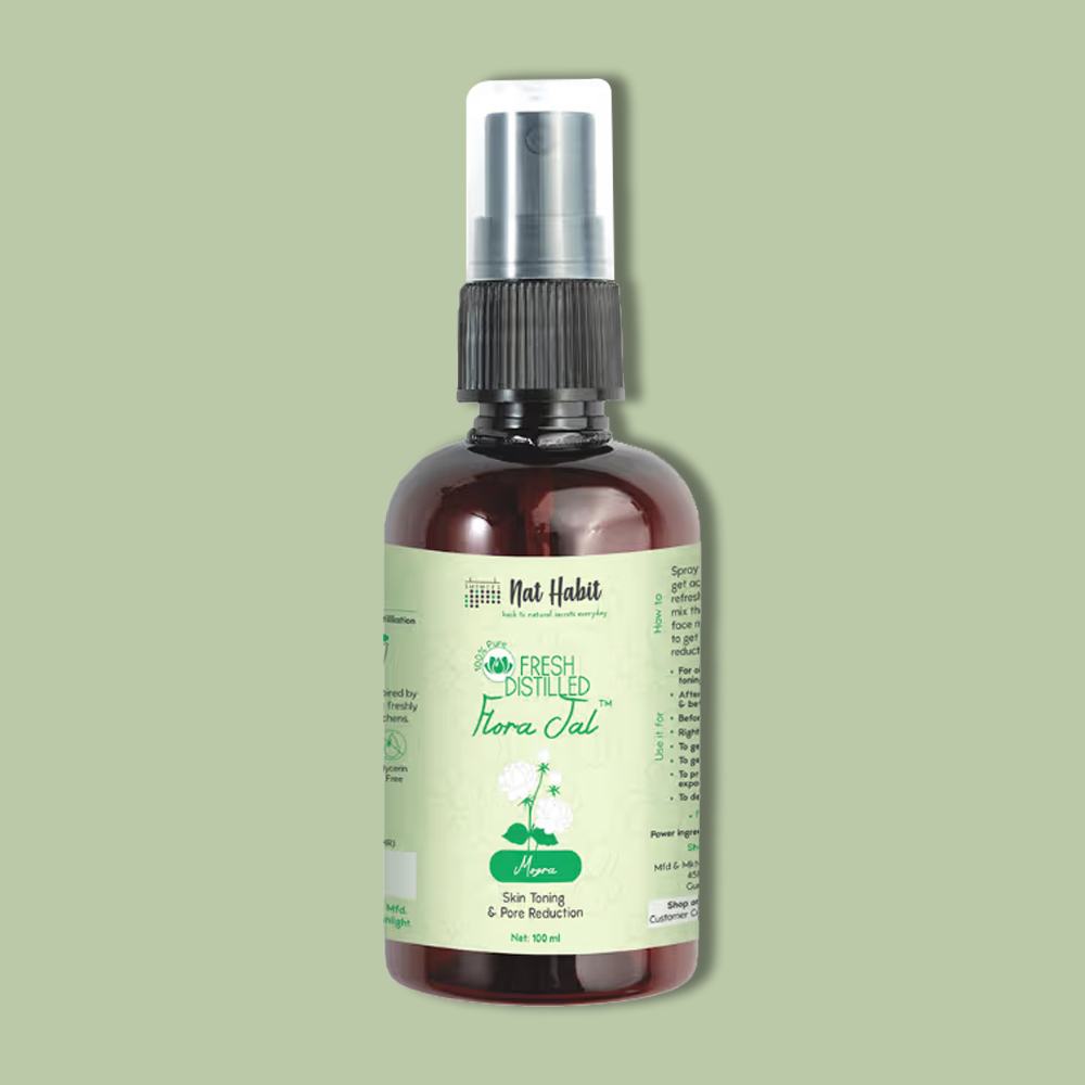 Nat Habit 100% Pure Mogra Jal, Jasmine Water Toner