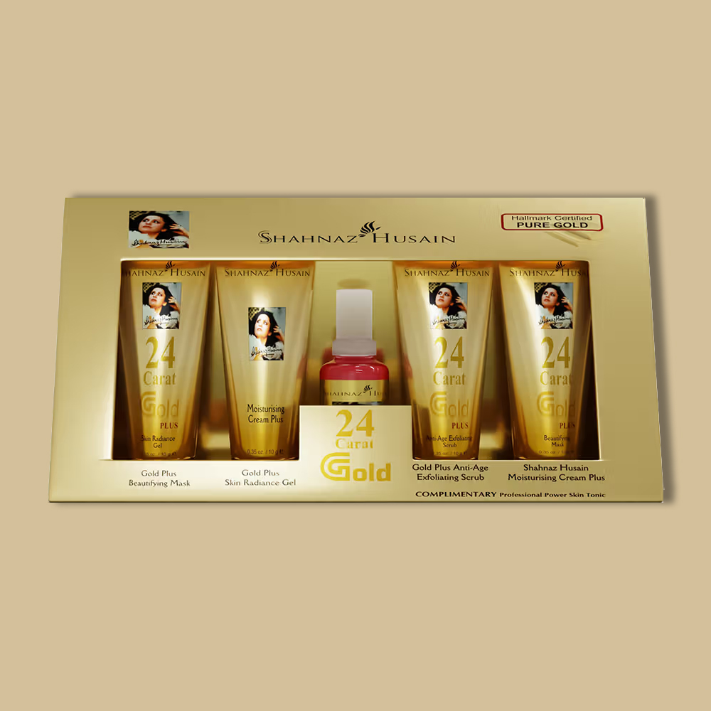Shahnaz Husain 24 Carat Gold Plus Skin Radiance Kit