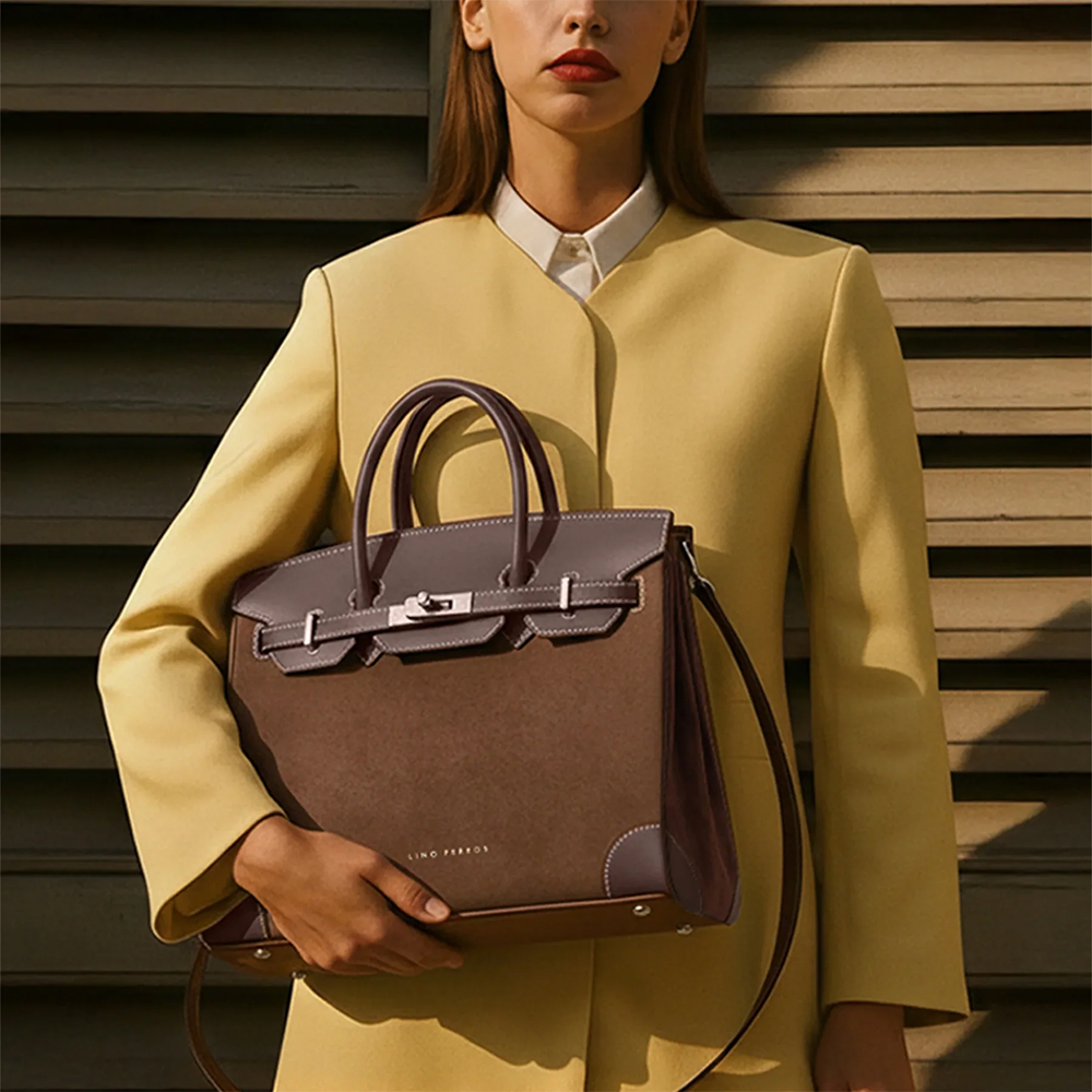 Avril Edith Brown Satchel