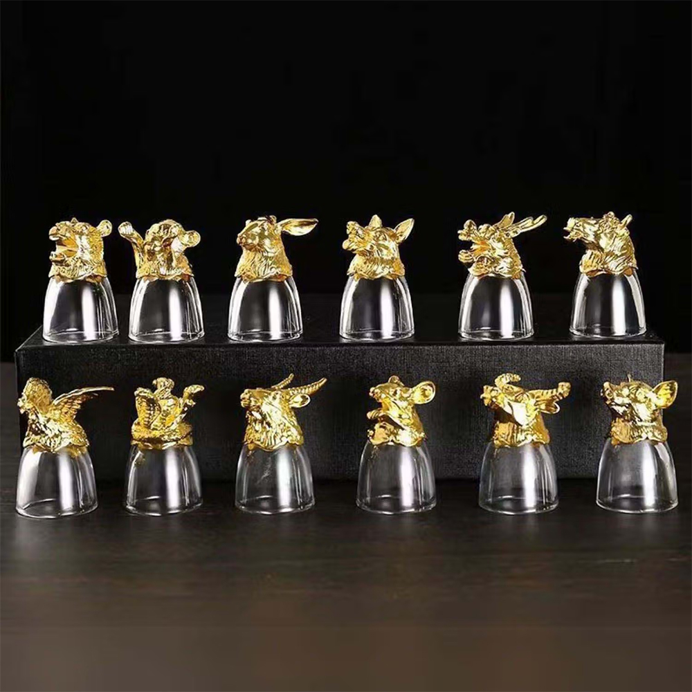 Smokey Cocktail Zodiac Shot Glasses