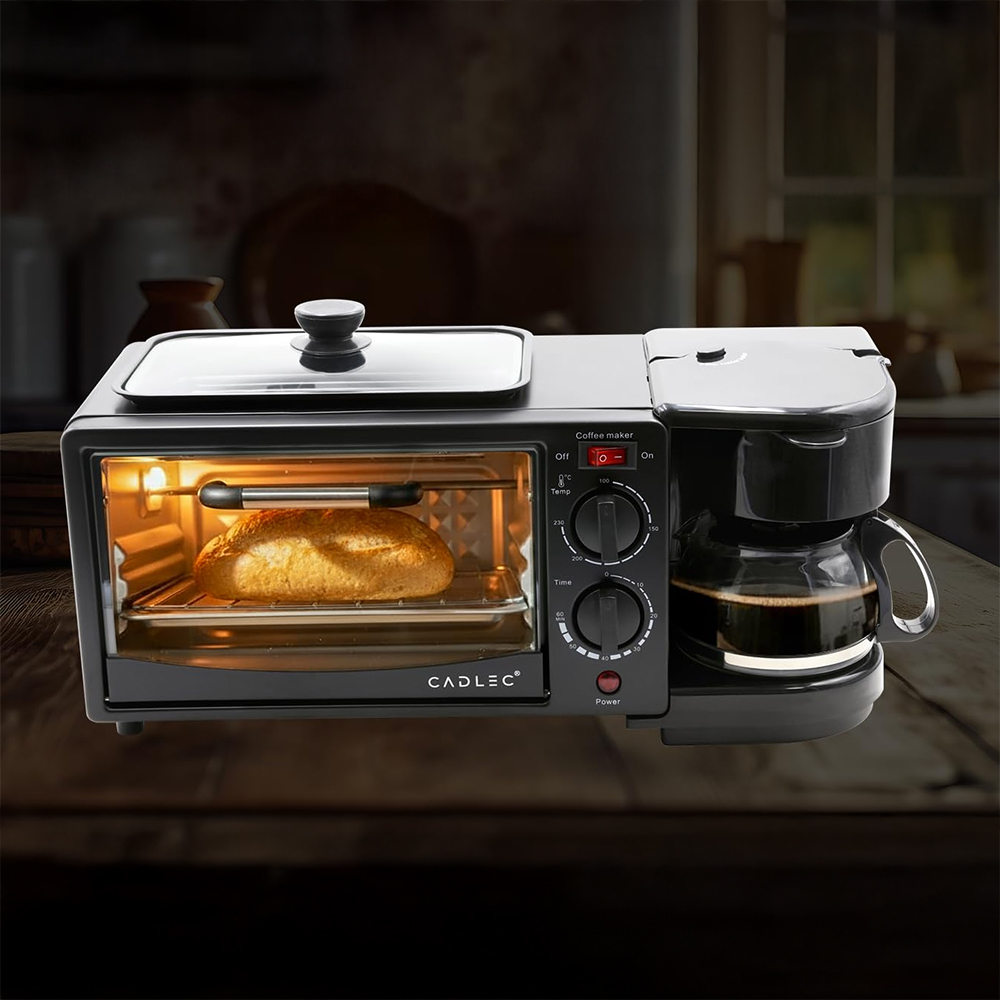 Cadlec MultiChef Pro 3 in 1 Breakfast Maker