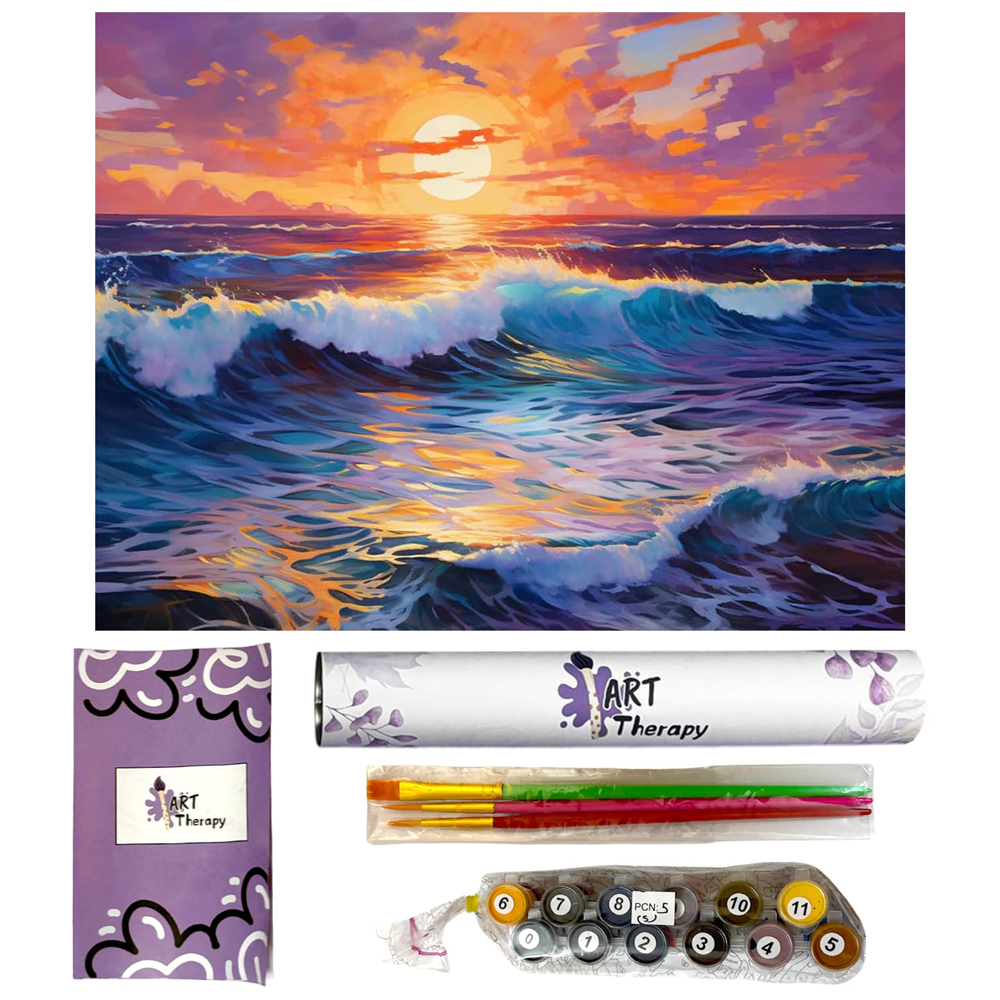DIY Canvas Kit - Art Therapy