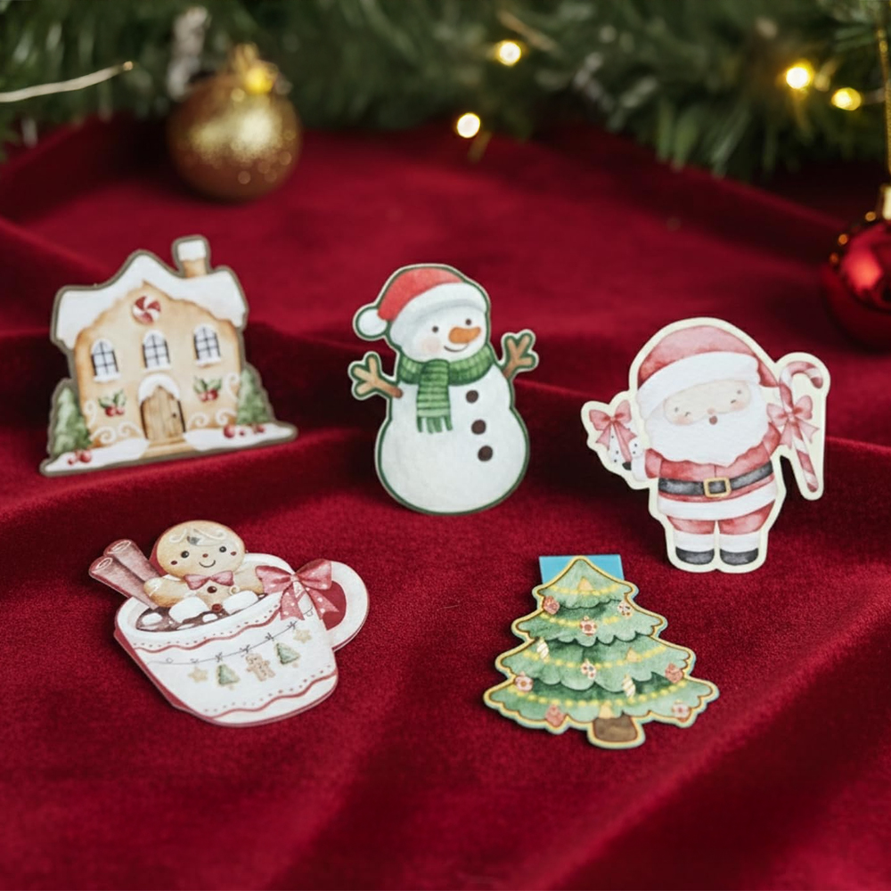 Christmas Magnetic Bookmarks