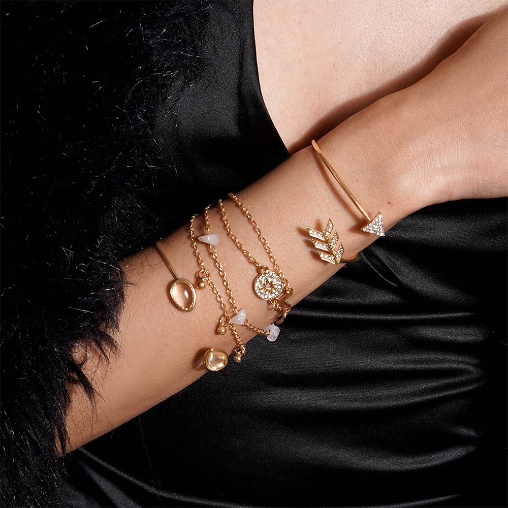 Joker and Witch Joker & Witch Arrow Head Bracelet Set (Set of 6)