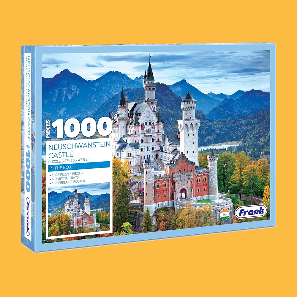 Frank Neuschwanstein Castle Jigsaw Puzzle (1000 Pieces) 