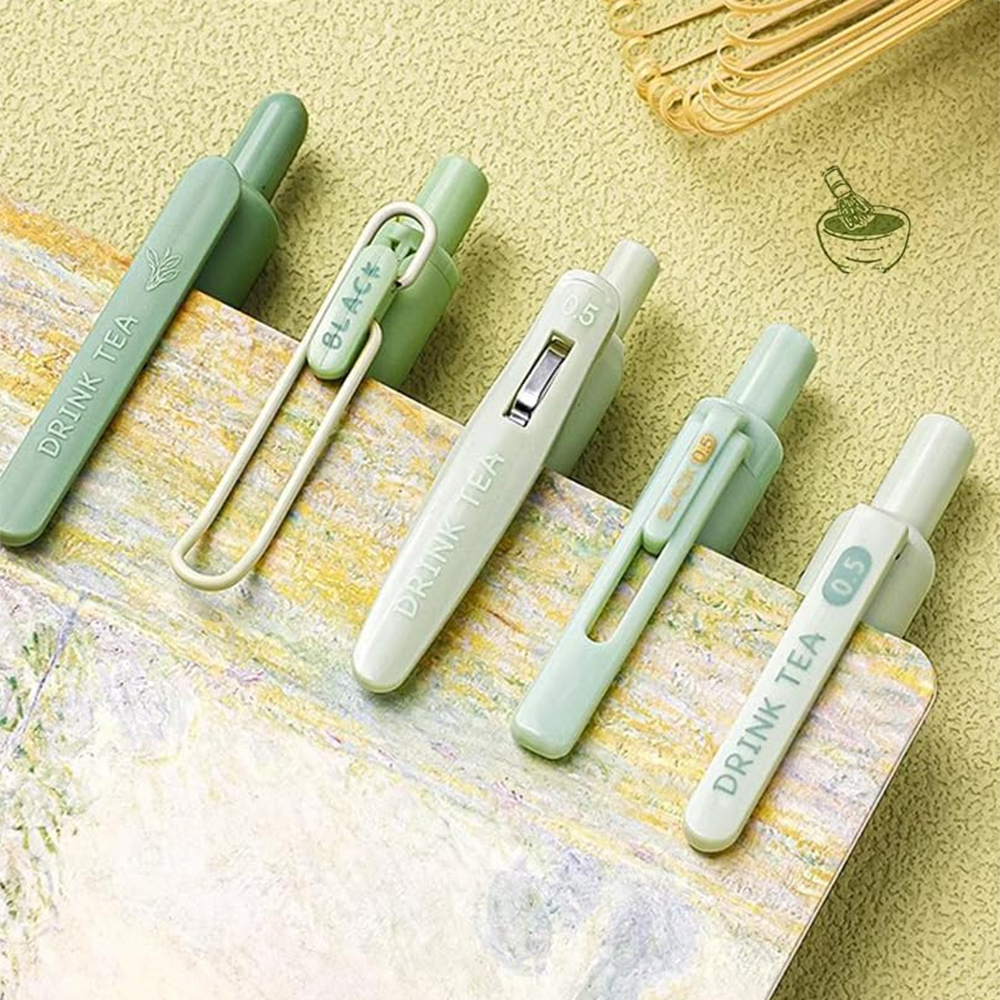 SAMVARDHAN 0.5mm Gel Pens Retractable Quick Dry Ink Fine Point Smooth Writing Pens