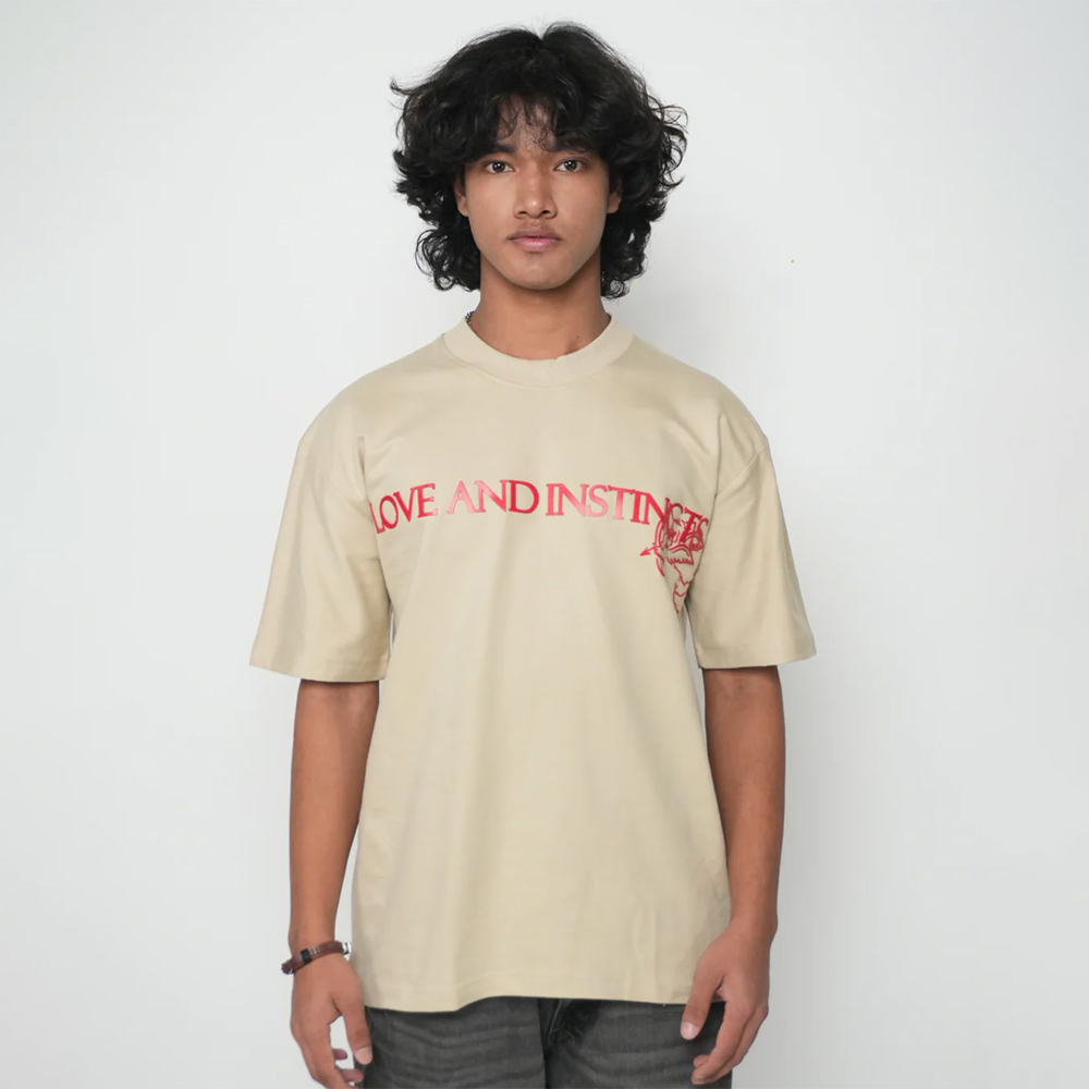 Instinct First Love and Instincts Oversized T-Shirt