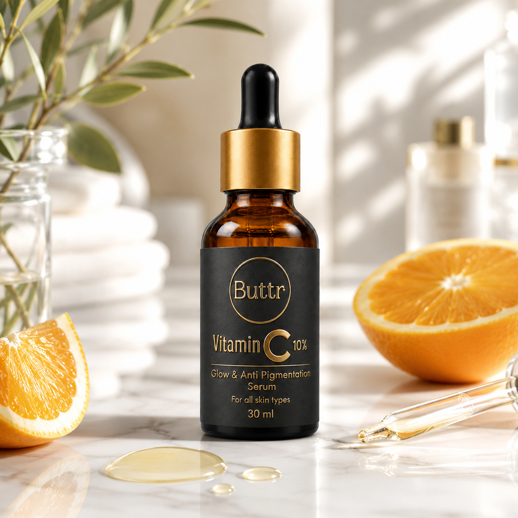 Buttr Vitamin C 10% Glow & Anti-Pigmentation Serum (30ml)